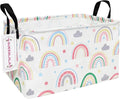 QUEENLALA Rectangular Laundry Hamper/Foldable Nursery Laundry Basket by QUEENLALA