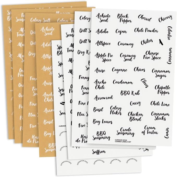 Talented Kitchen Spice Labels Stickers - Image 6