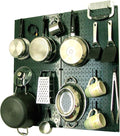 Wall Control Kitchen Pegboard Organizer Pots and Pans Storage Rack Organization by Wall+Control