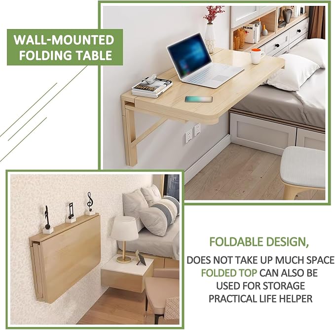 Laundry Folding Table, Heavy Duty Wall Mounted Table - Image 4