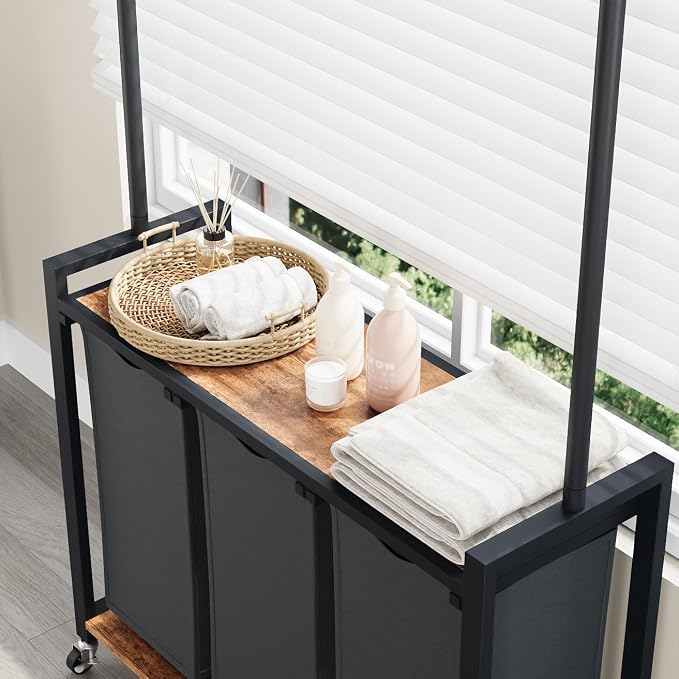 IDEALHOUSE Laundry Sorter 3 Section - Image 5