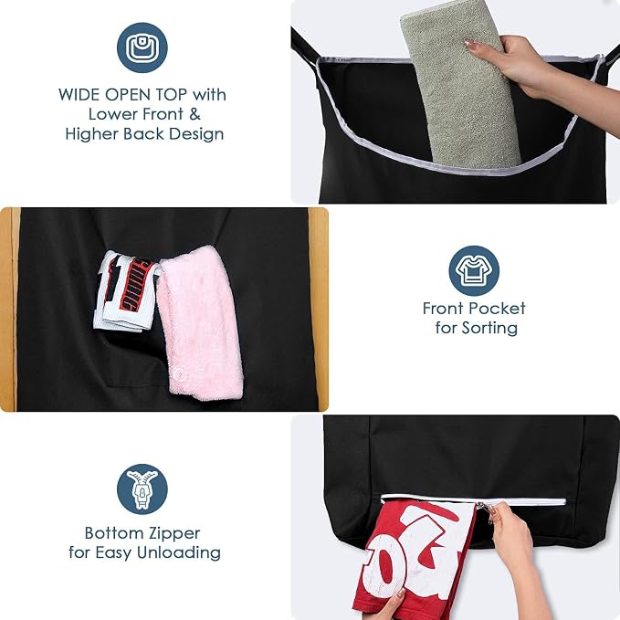 The Fine Living Co. X-Large Hanging Laundry Hamper - Image 8