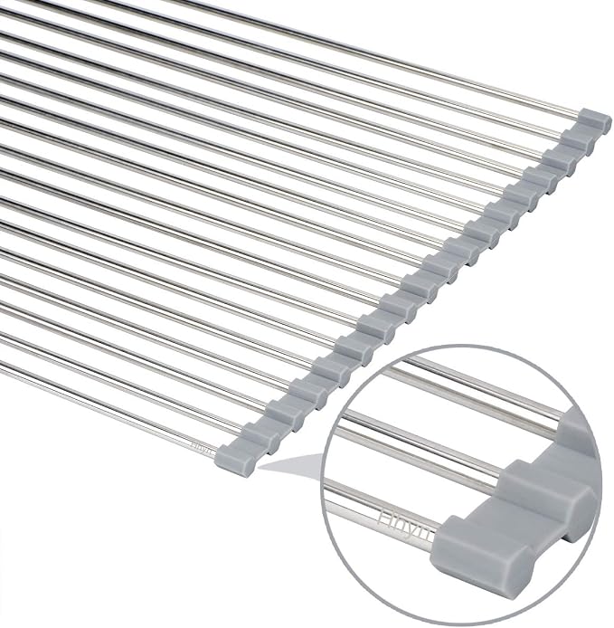 Hhyn Roll-Up Sink Drying Rack 17.7" x 13.8" - Image 4