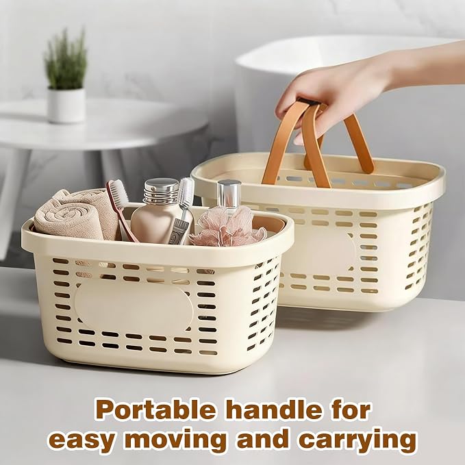 2 Pack Plastic Storage Basket - Image 3