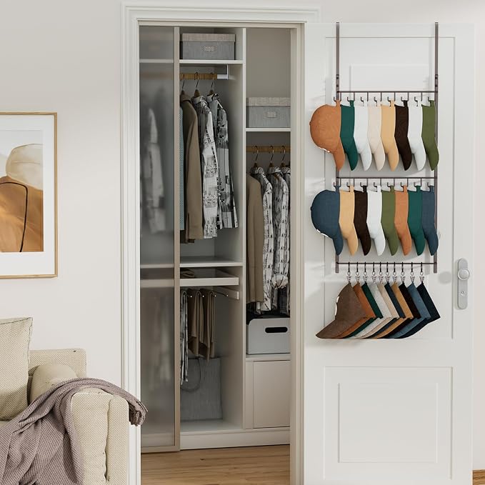 HapiRm Over Door Hat Rack - Image 5