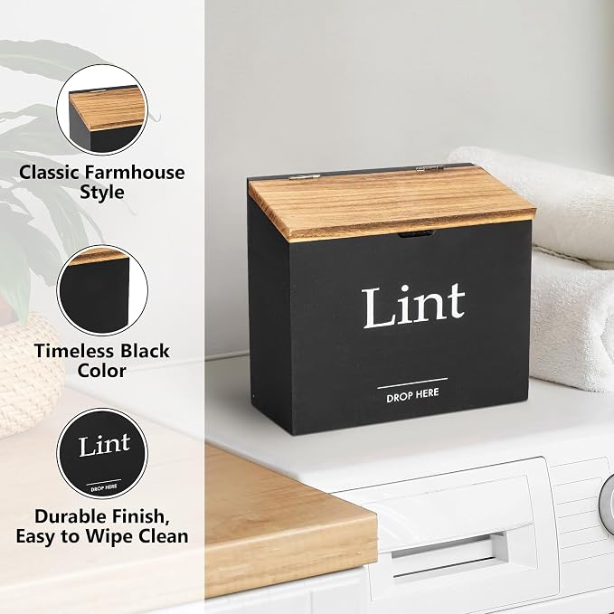 Magnetic Lint Bin for Laundry Room - Image 4