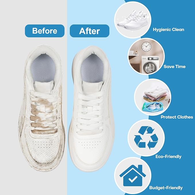 Shoe Washing Machine Bag: Laundry Shoe Bag - Image 2