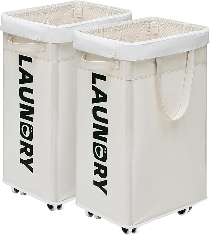 CHICVITA 2-Pack Laundry Baskets by CHICVITA