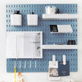 22"x22" Pegboard Combination Kit Wall Organizer Kit by RIVTUNTOOLS