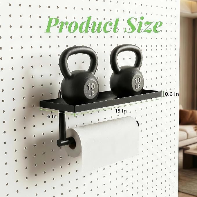 Pegboard Paper Towel Holder - Image 2