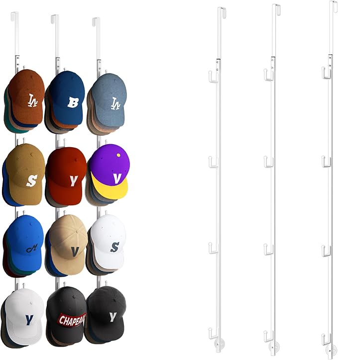 HapiRm Over Door Hat Rack by HapiRm