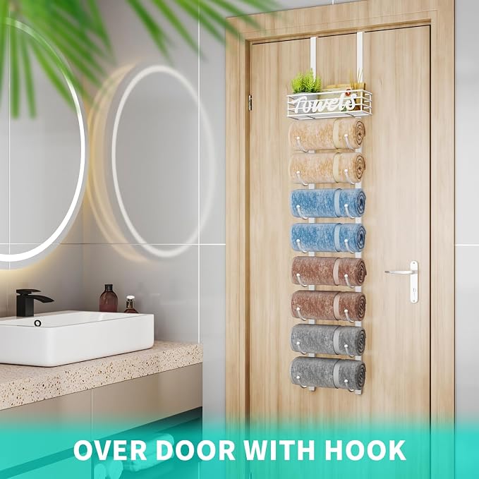HapiRm Towel Racks for Bathroom Storage - Image 4