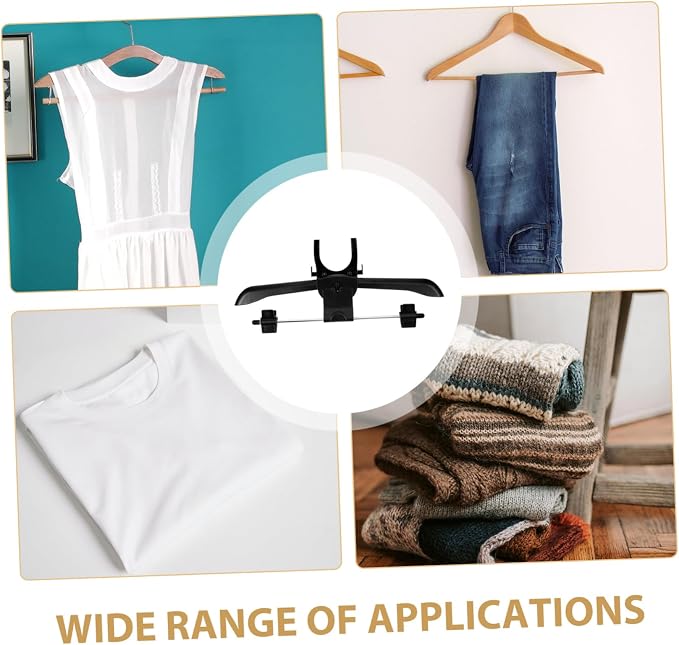 Garment Hanger with Clips Reusable Clothing Hanger - Image 8
