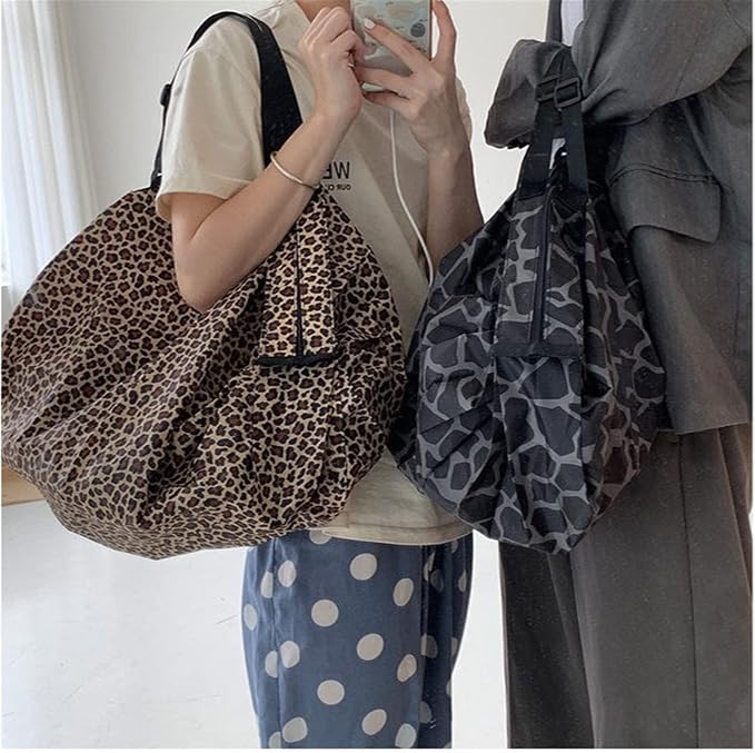 Portable Foldable Shopping Bag Large Capacity Multipurpose Storage Bag Sports - Image 4