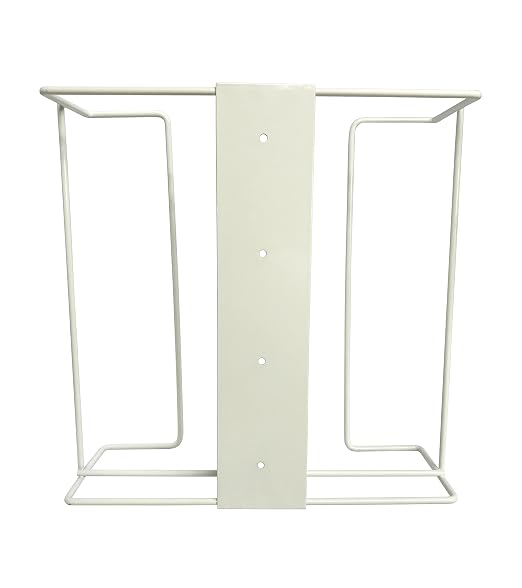 1 Each | Disposable Glove or Tissue Box Holder, TRIPLE Glove Rack, Wall Mounted - Image 3