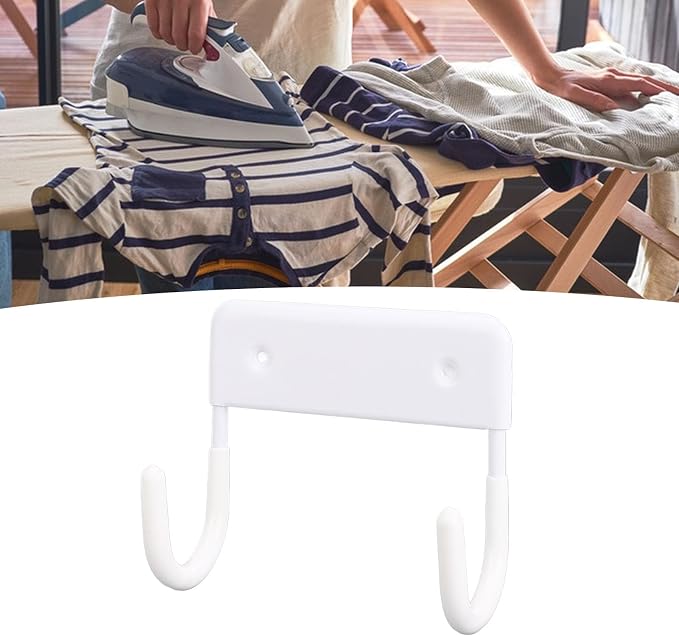 Ironing Board Hanger, Iron Wall Mount Holder - Image 8