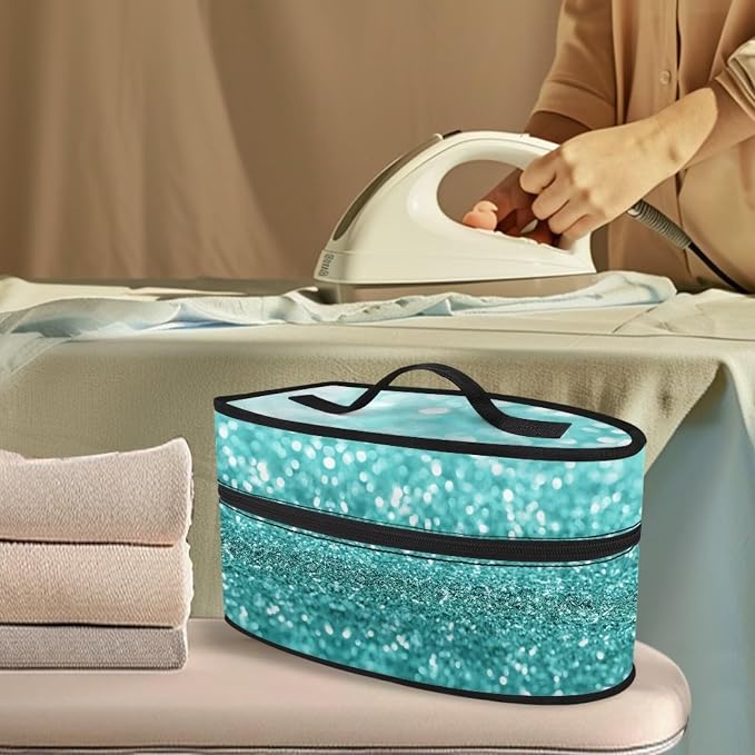 Steam Iron Storage Bag with Zipper Handle Foldable Portable Iron Storage Case - Image 2
