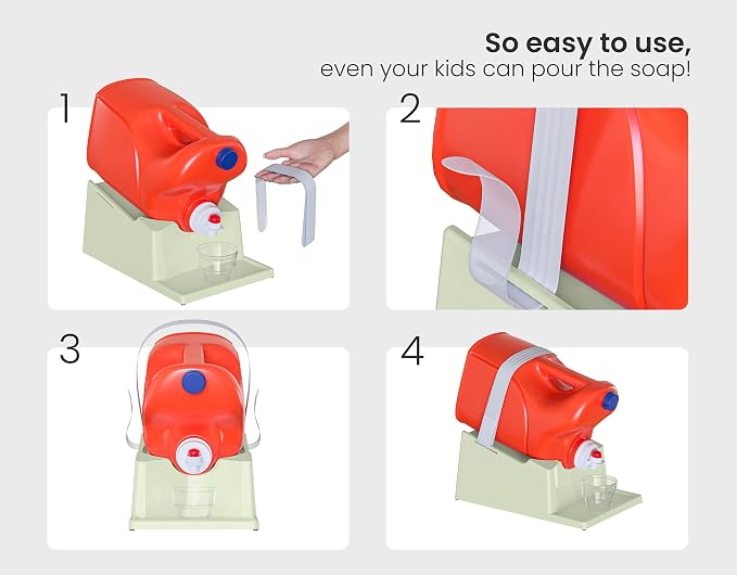 TidyFriend Liquid Laundry Detergent Holder Stand - Image 3