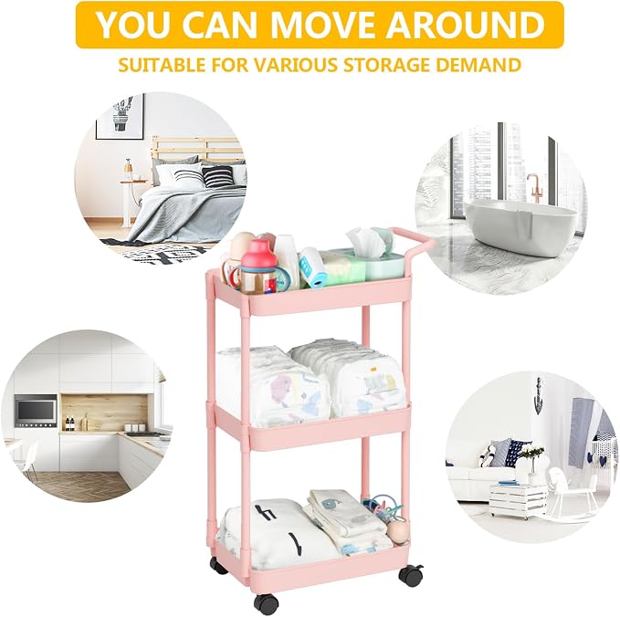 Diaper Caddy - Plastic Diaper Organizer - Image 5