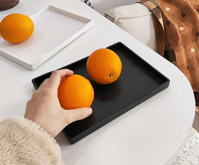 Small Black Serving Tray for Serving Accessory, Perfume and Display Use. - Image 7