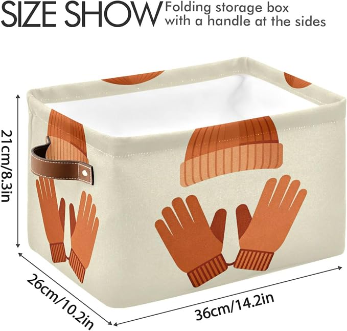 Christmas Open Home Storage Bins - Image 3