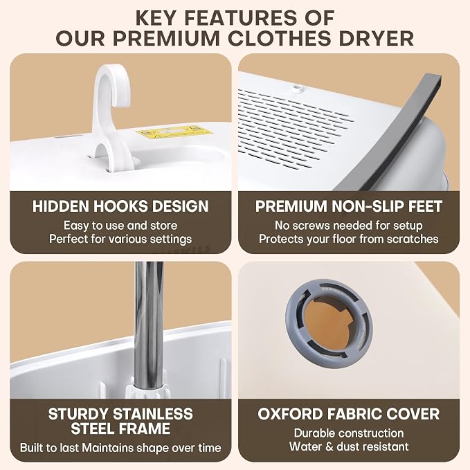 Portable Clothes Dryer - Image 4