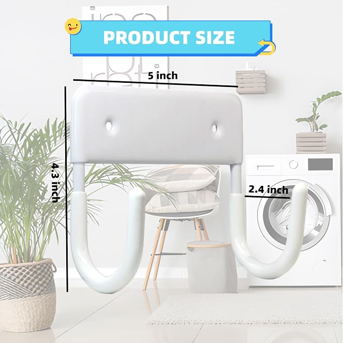 BiJun Ironing Board Hanger Wall Mount, Ironing Board Hanger - Image 5