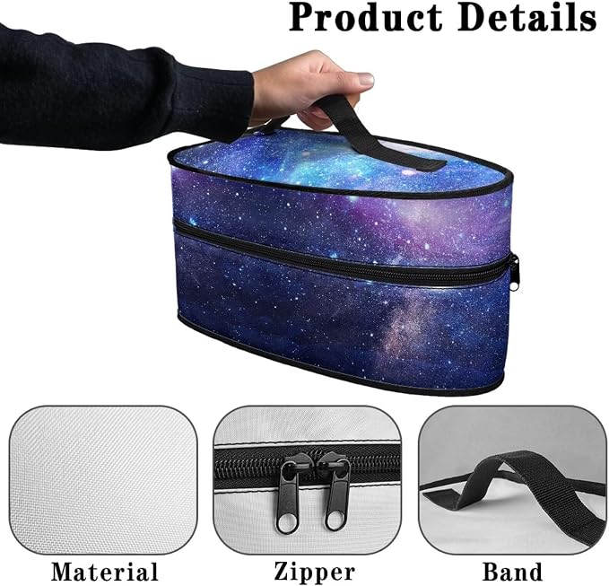 Starlight Print Steam Iron Storage Case Fits Traveling Outing Decorative - Image 5