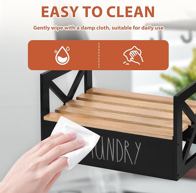 Laundry Detergent Holder, Liquid Laundry Detergent Riser, Farmhouse Detergent - Image 5