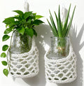 Macrame Wall Plant Hanger, Hanging Planter Basket Holder, Wall Planters by Unknown