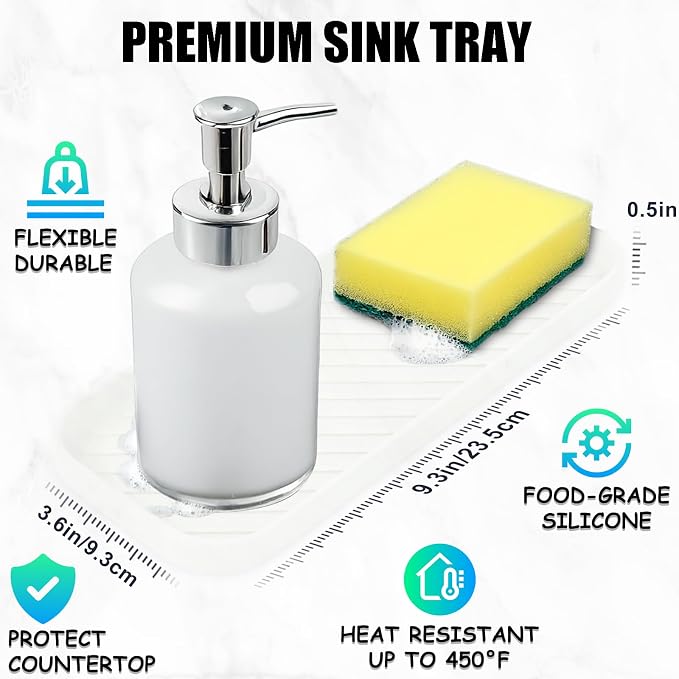 Silicone Sponge Holder for Kitchen Sink - Image 4
