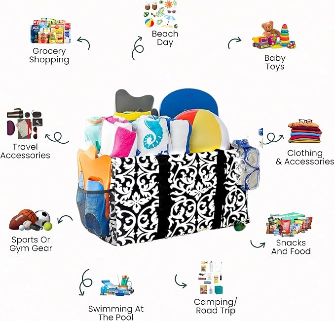 Extra Large Utility Tote Bag - Image 3