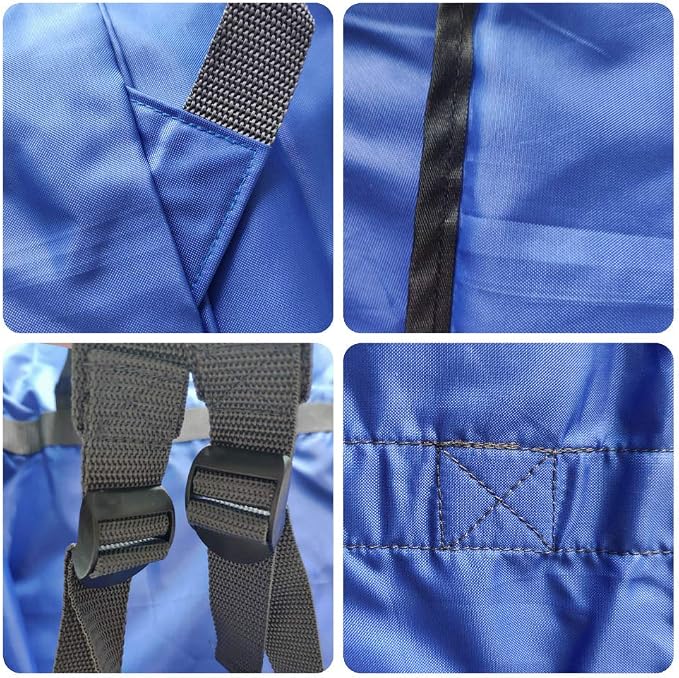 2 Pack Laundry Bag Backpack, 27” x 34”Sturdy Laundry Bag - Image 4
