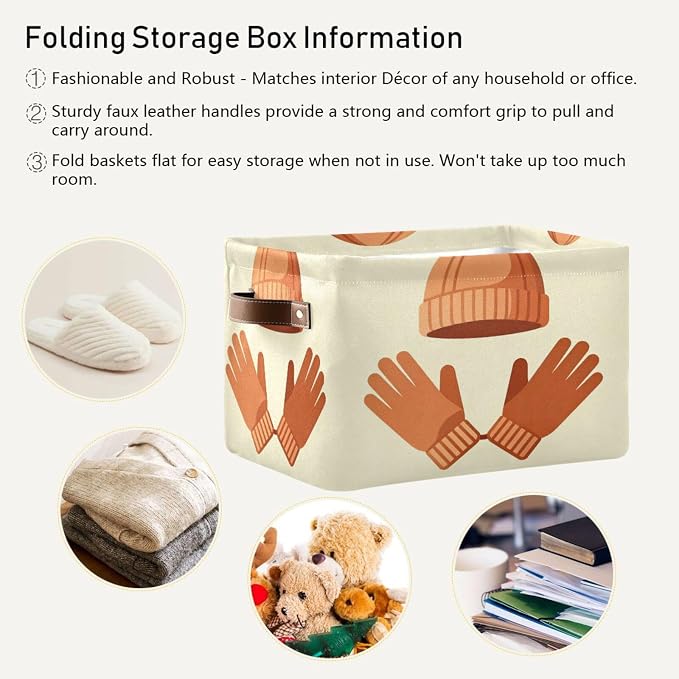 Christmas Open Home Storage Bins - Image 5