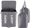 Lifewit 136L Double Laundry Hamper by Lifewit