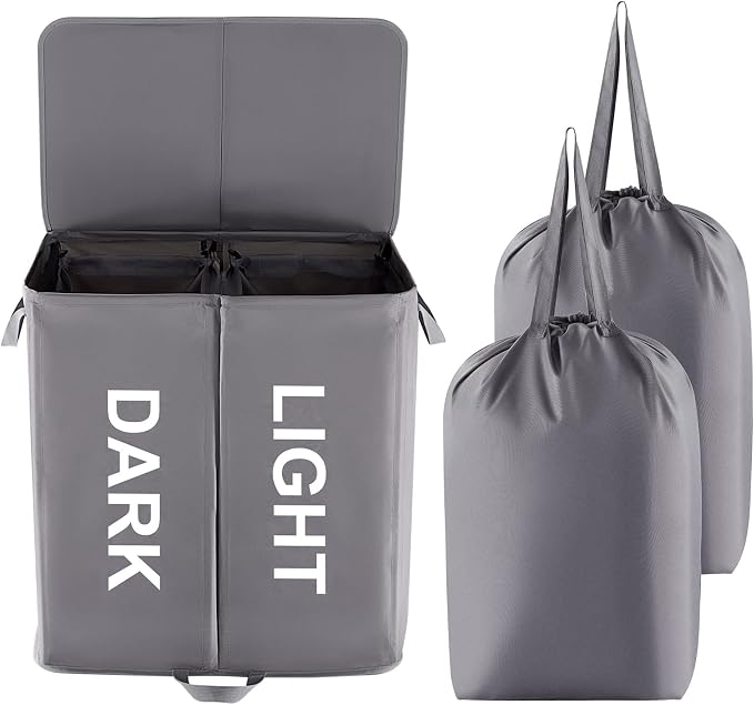 Lifewit 136L Double Laundry Hamper by Lifewit