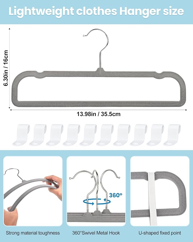 Velvet Hangers Non Slip - Image 3