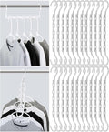 Mr. Pen- Space Saving Hangers for Clothes, Bulk Plastic Multi Clothes Hangers by MrPen