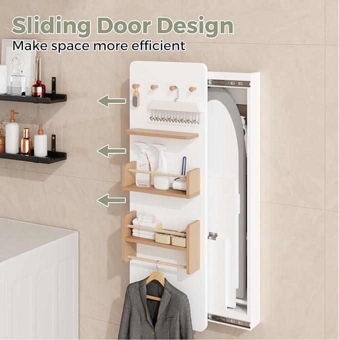 Wall Mounted Ironing Board Cabinet - Image 4