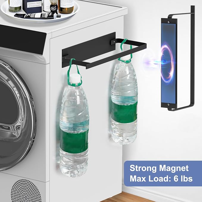 2 Pack Magnetic Hanger Holder for Laundry Room, Space-Saving Hanger Organizer - Image 4