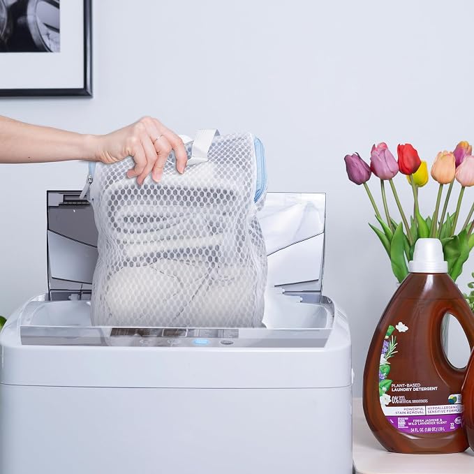2 PCS Honeycomb Mesh Laundry Bag - Image 5