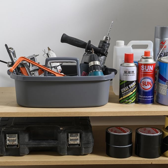 ALINK Plastic Cleaning Storage Caddy - Image 6