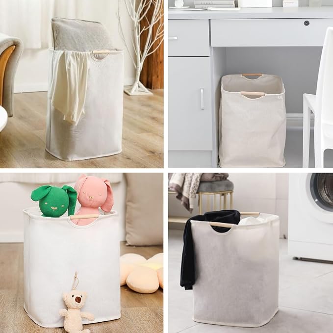 70L Laundry Basket, Waterproof Laundry Clothe Hamper, Cute Laundry Hamper - Image 6