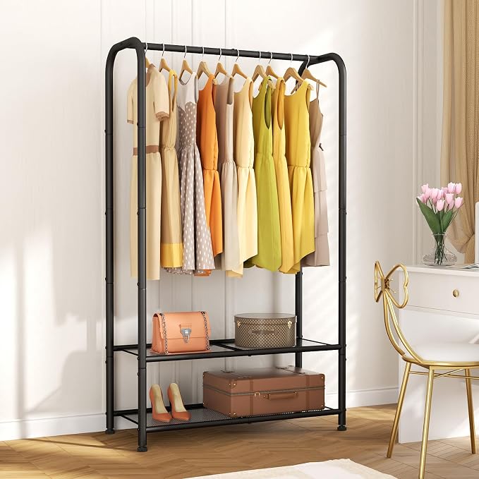 SINGAYE Coat Clothes Storage Organizer Garmen Rack Portable Closet Clothing - Image 6