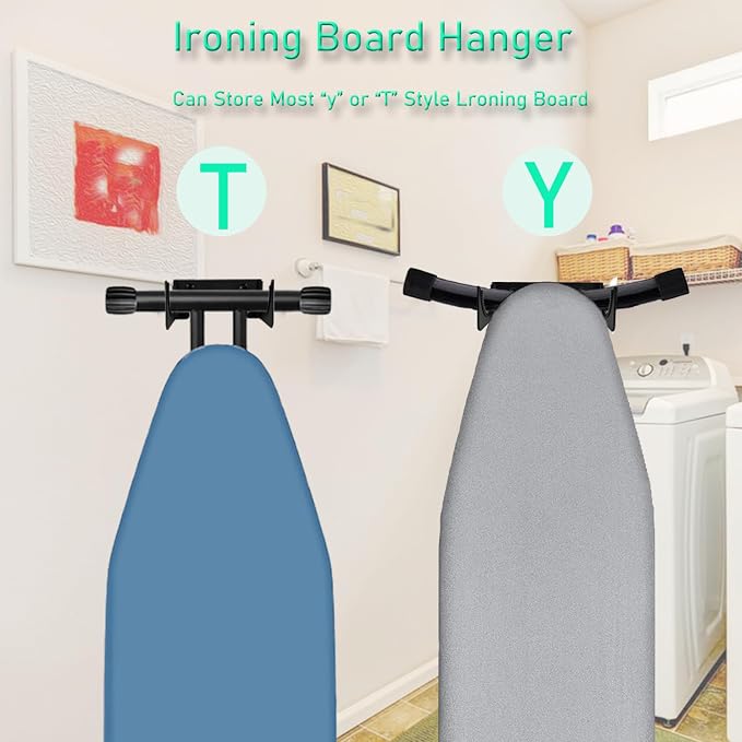Ironing Board Holder Wall Mount, Ironing Board Hanger - Image 4