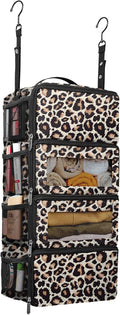 Suitcase Organizer, Travel Luggage Organizer Hanging Shelves Packing Cube by Vokelater