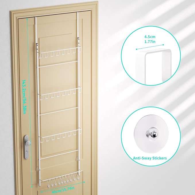 HapiRm Over Door Hat Organizer - Image 8