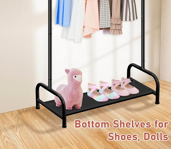 SLEEPING LAMB Kids Clothing Rack, Small Baby Clothes Rack - Image 4