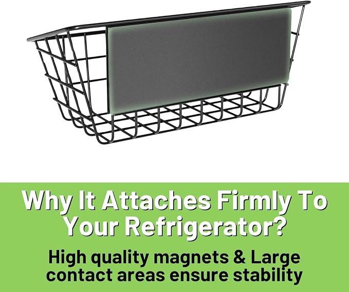 Ofiray-home Magnetic Shelf for Fridge, Seasoning Organizer - Image 5