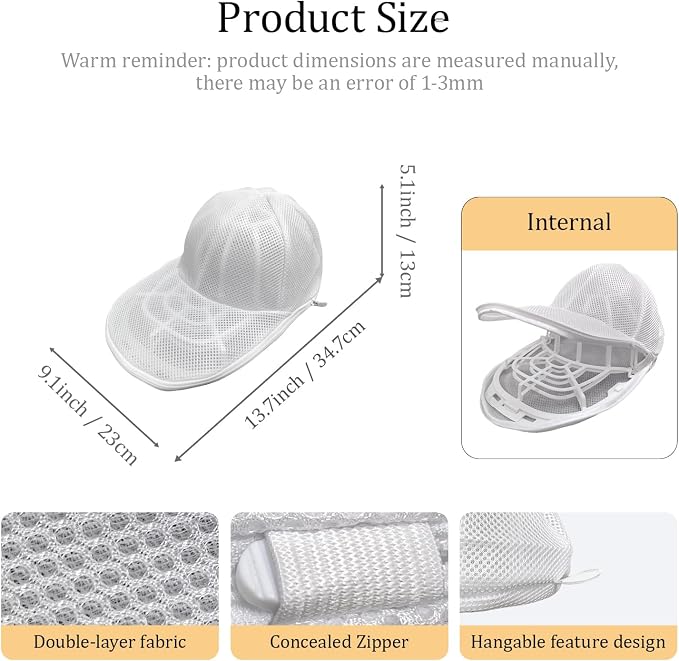 hat washer cage for washing machine, dishwasher and dryer - Image 2